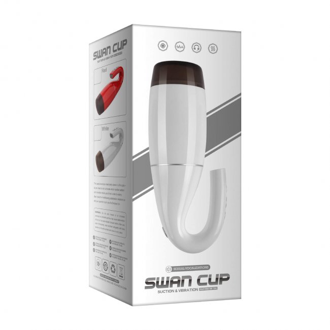 Máy thủ dâm SWAN CUP 12 chế độ rung tự động sạc pin sang trọng Hong Kong 