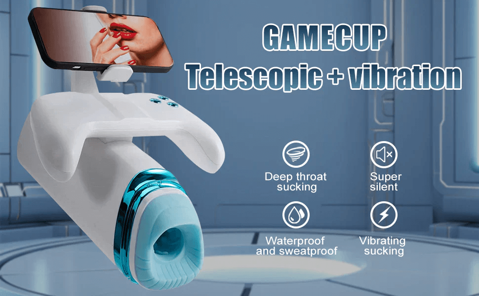 Máy thủ dâm máy bay bú mút tự động rung êm chống nước