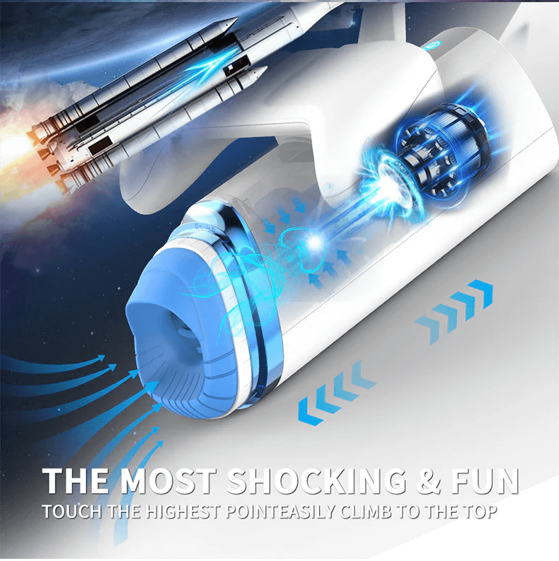 Máy thủ dâm máy bay bú mút tự động rung êm chống nước