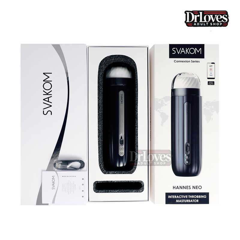 Máy Thủ Dâm Svakom HANNES Neo Rung Mạnh Tự Động Sưởi ấm
