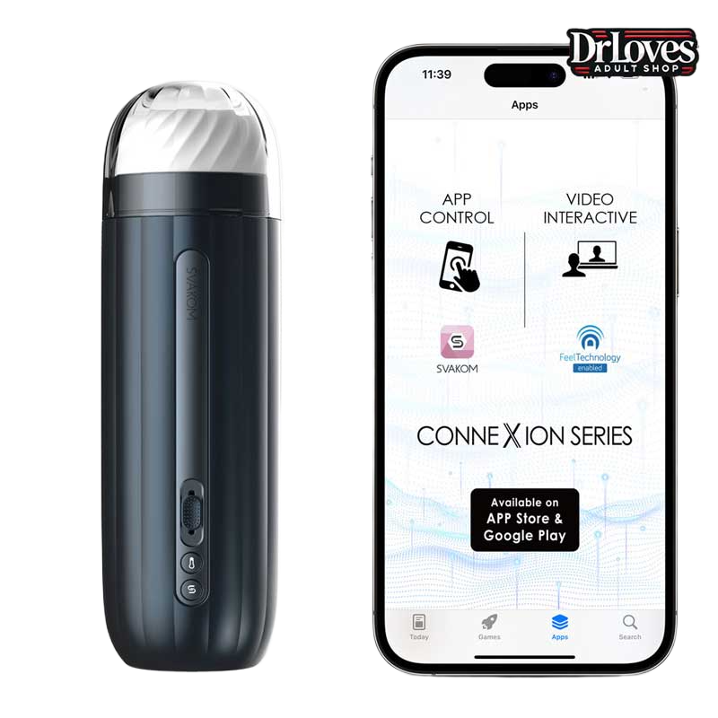 Máy thủ dâm Svakom HANNES Neo tự động rung động êm ái 