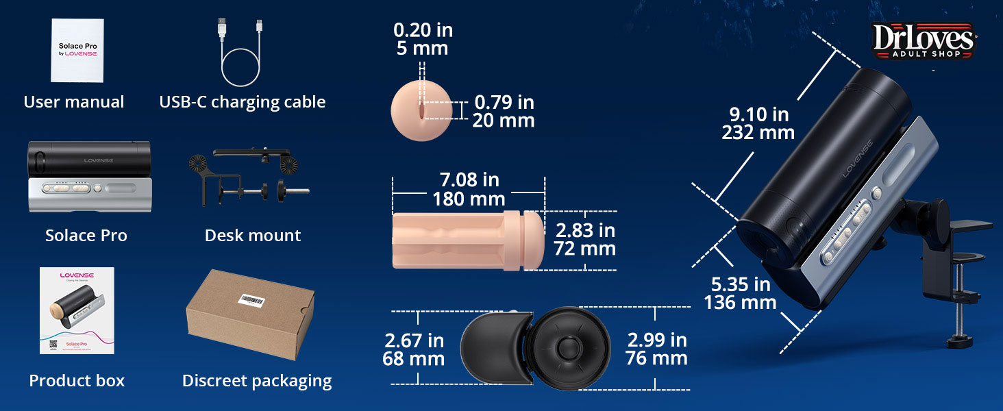 Máy Thủ Dâm Lovense Solace Pro Siêu Bền Hàng Chính Hãng