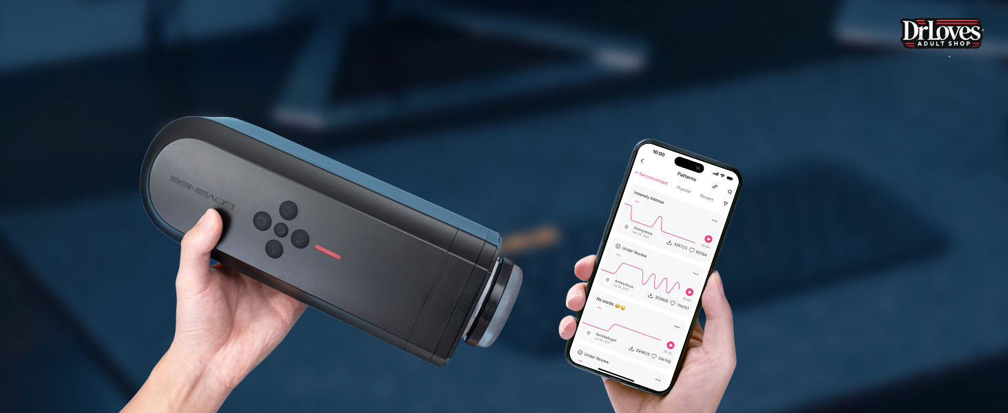 Máy Thủ Dâm Lovense Solace App Điều Khiển Chuyên Nghiệp