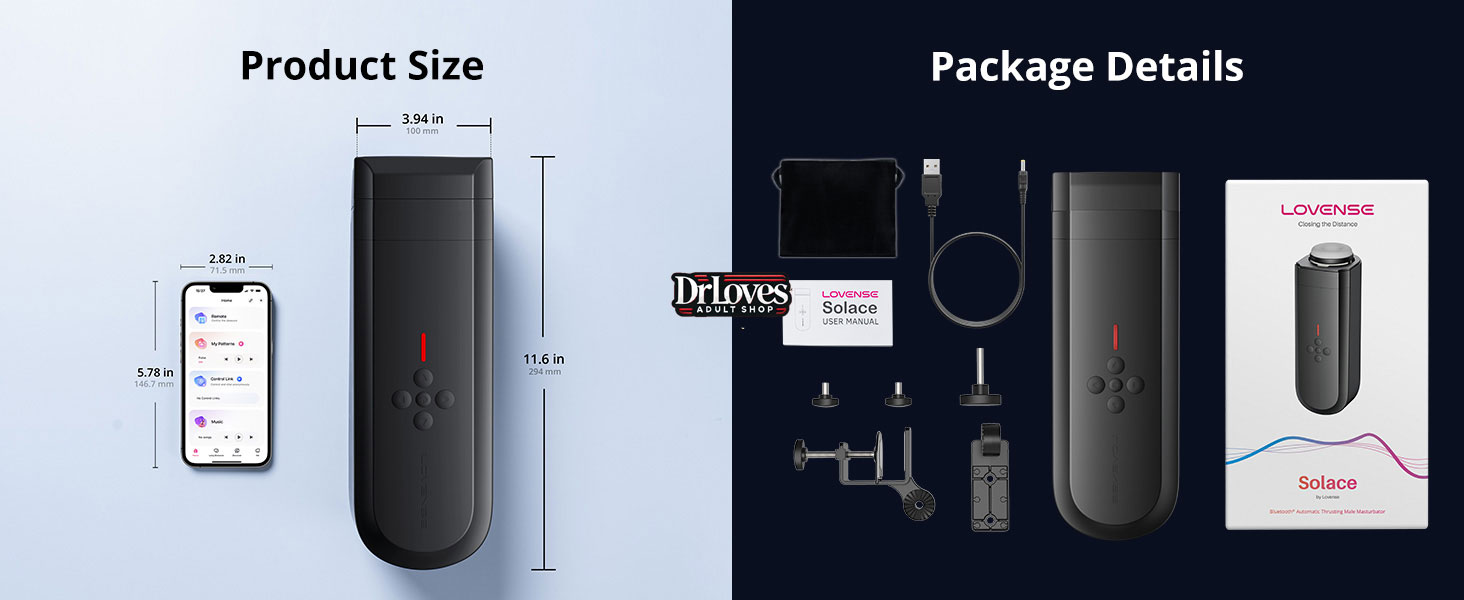 Máy Thủ Dâm Lovense Solace App Điều Khiển Chuyên Nghiệp