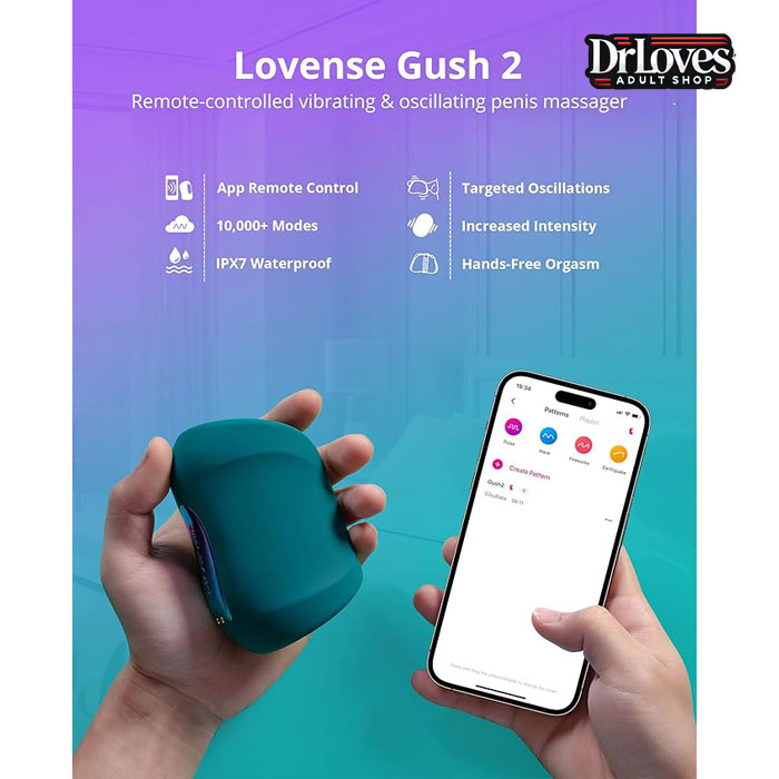Máy Rung Lovense Gush 2 Cao Cấp Massage Tăng Khoái Cảm