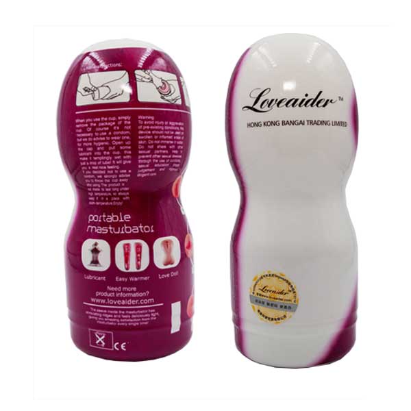 Cốc âm đạo giả Loveaider chống nước silicon nguyên khối 