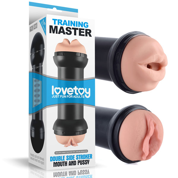 Cốc Thủ Dâm Lovetoy Training Master 2 Đầu Silicon Nguyên Khối Mỹ 