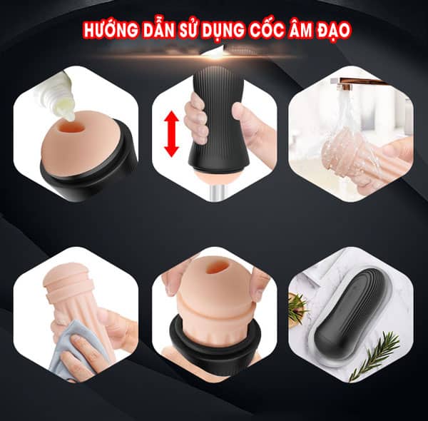 Cốc Âm Đạo Pretty Love Alice Siêu Mềm Cao Cấp Tận Hưởng