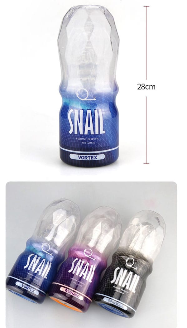 Cốc âm đạo giả SNAIL Cup trong suốt silicon mềm mại, chống thấm