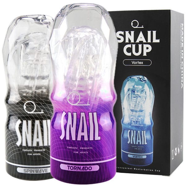 Cốc âm đạo giả SNAIL Cup trong suốt silicon mềm mại, chống thấm