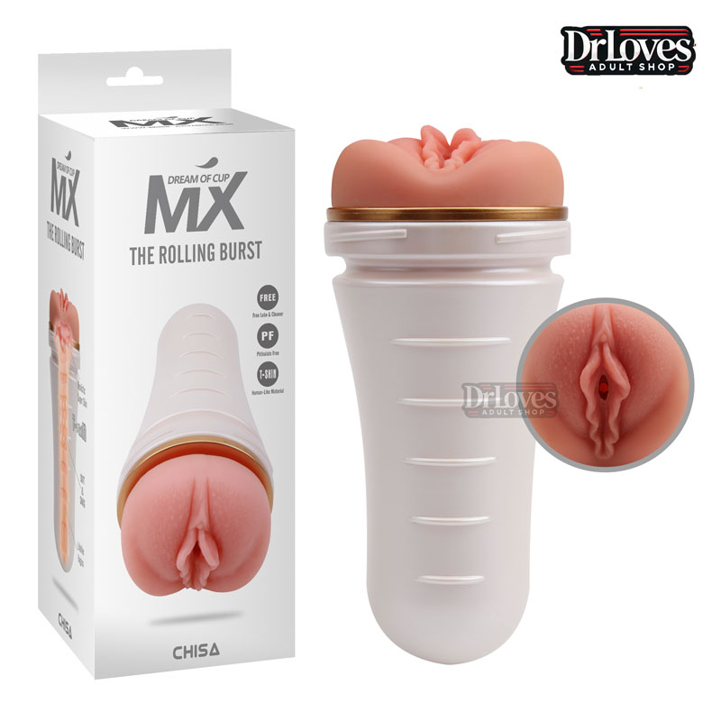 Cốc thủ dâm MX The Rolling Burst silicon nguyên khối không thấm