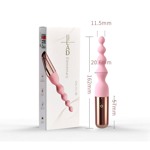 Que rung Galaku chuỗi 10 chế độ chống nước kích thích hậu môn