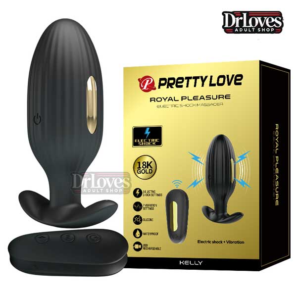 Trứng rung hậu môn Pretty Love Kelly 7 chế độ rung + xung điện 