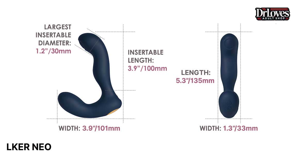 Máy rung hậu môn Svakom IKER Neo chống nước nhiều chế độ rung pin sạc