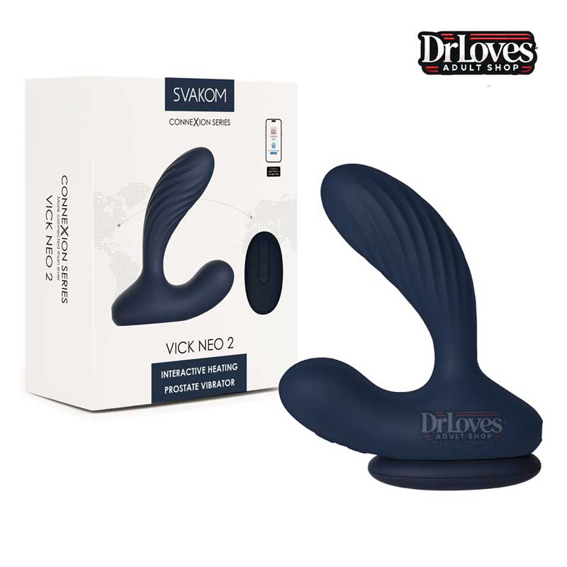 Máy massage hậu môn Svakom Vick Neo 2 điều khiển kết nối video 2D 