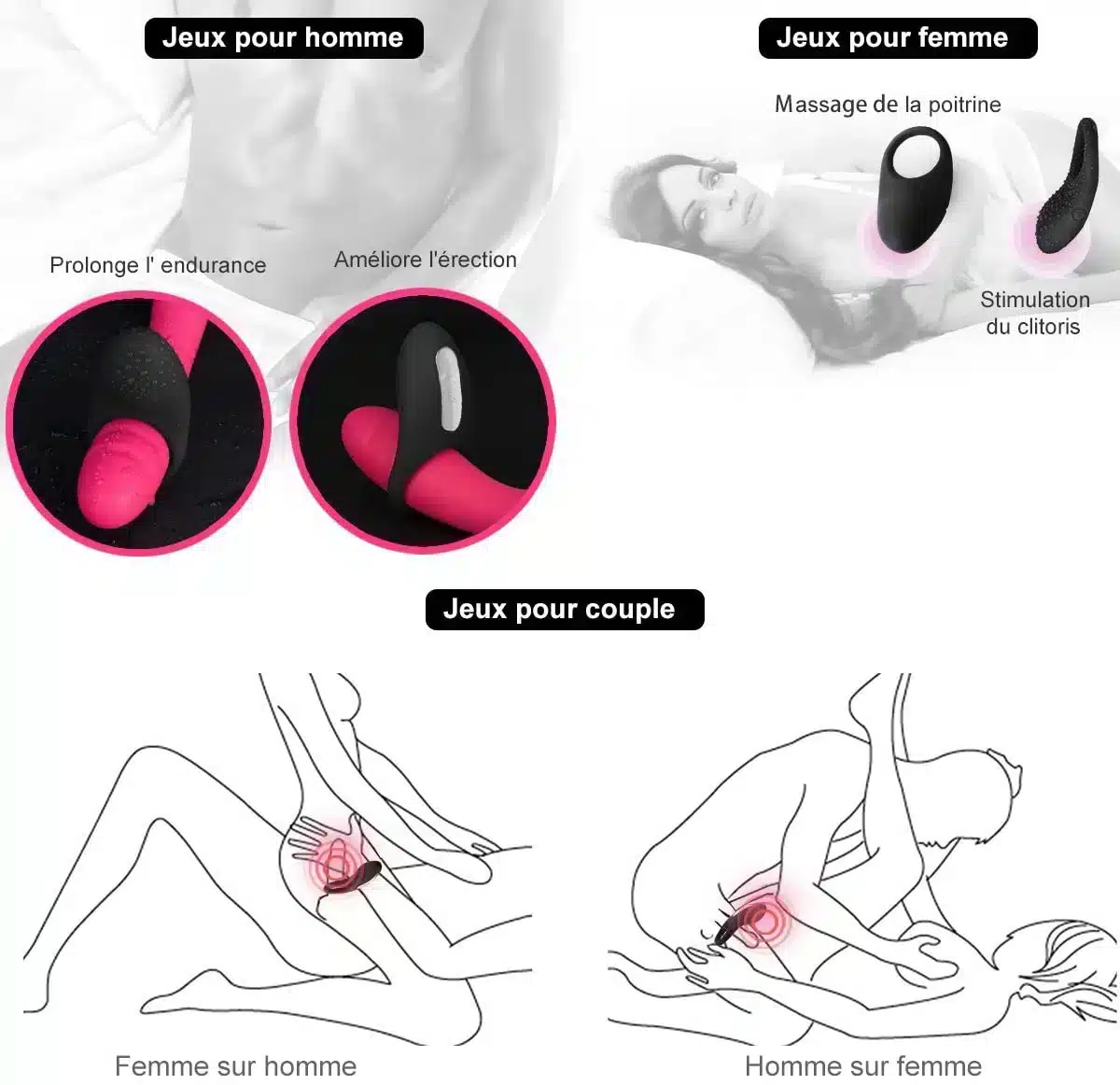 Vòng rung Svakom Wini điều khiển từ xa gai mềm kích thích cực khoái