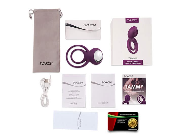 Vòng Rung Svakom Tammy 5 Chế Độ Siêu Bền Tăng Cảm Giác Phê