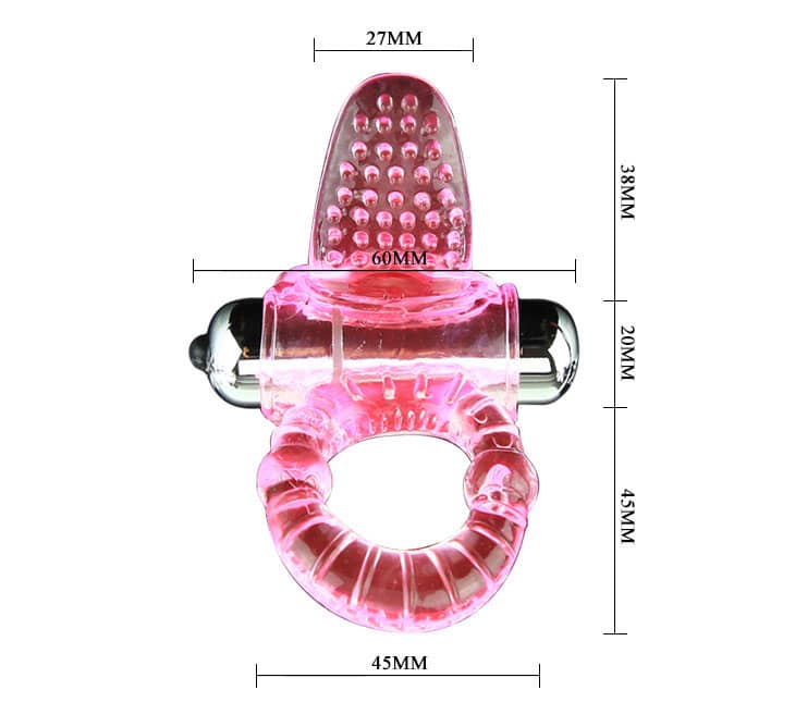 Vòng rung Baile Sweet siêu mềm mại tăng khoái cảm, chống nước