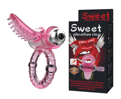 Vòng rung Baile Sweet siêu mềm mại tăng khoái cảm, chống nước