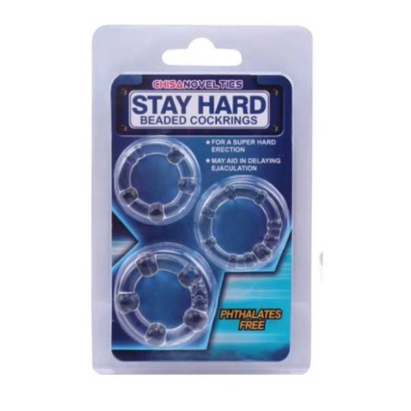 Bộ 3 Vòng Đeo Silicon Stay Hard tăng cường bền bỉ lâu dài