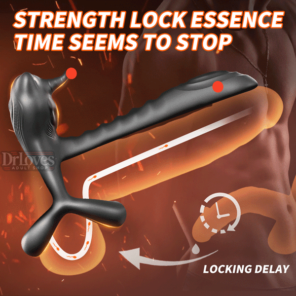 Vòng Rung Dương Vật Yeain 12 Chế Độ Kích Thích Mạnh Mẽ