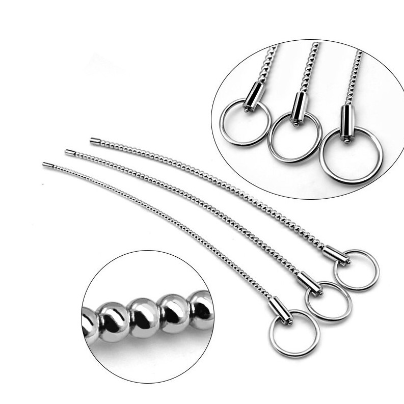 Que Thông Niệu Đạo Thép Không Rỉ 4mm Kích Thích Mạnh Mẽ