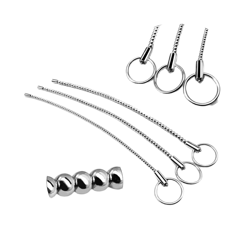 Que thông niệu đạo thép không rỉ 4mm kích thích sâu mới lạ 