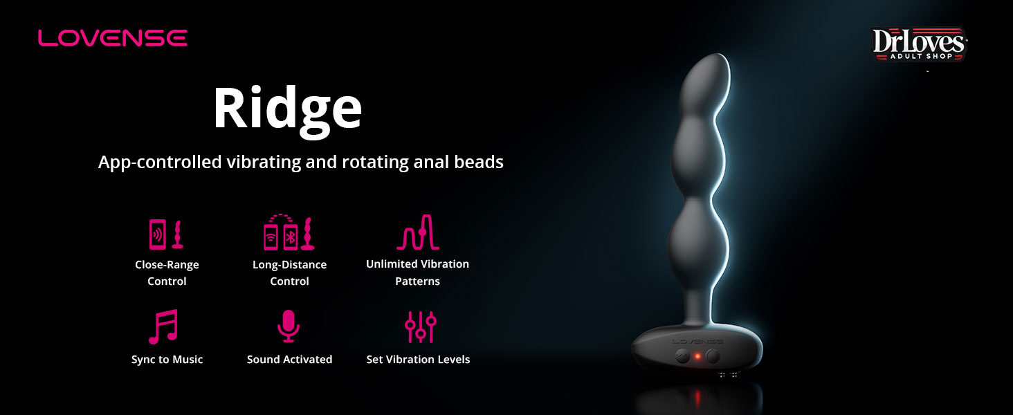 Lovense Ridge Máy Rung Hậu Môn Tăng Khoái Cảm Đỉnh Cao