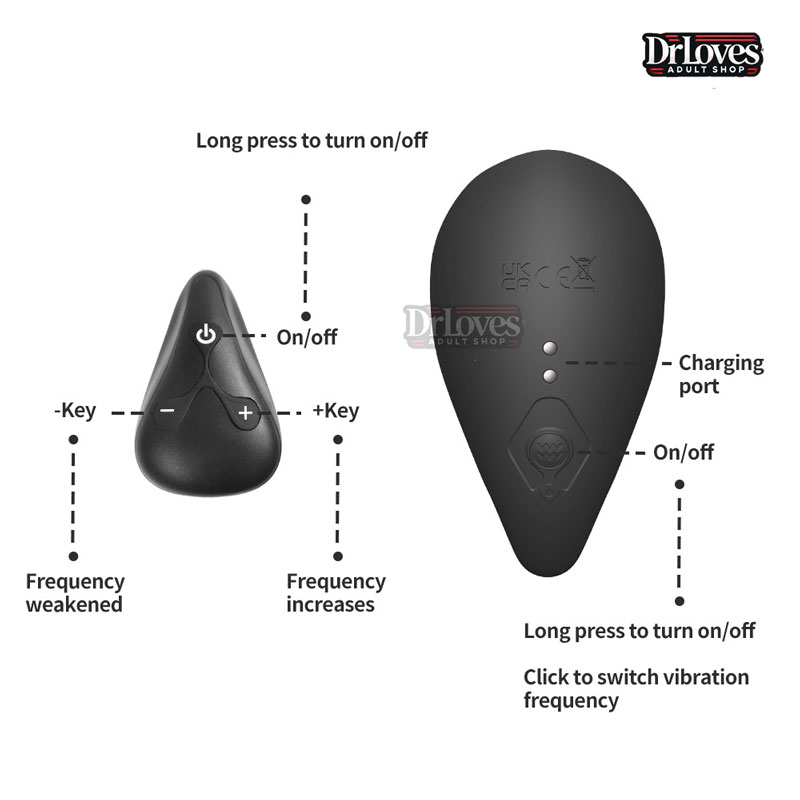 Máy Rung Hậu Môn Yeain 12 Chế Độ Rung Mạnh Kích Thích