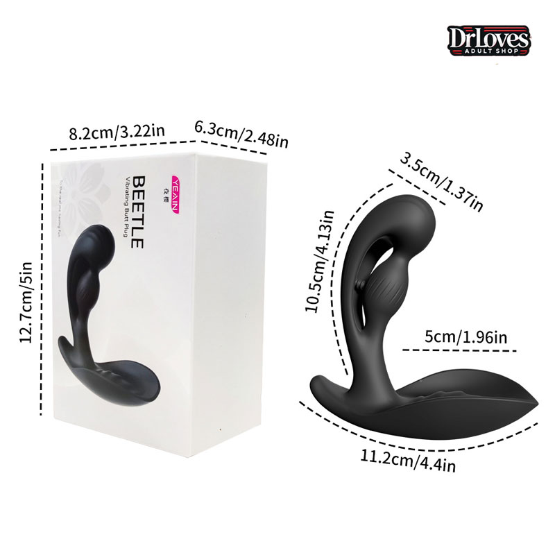 Máy Rung Hậu Môn Yeain 12 Chế Độ Rung Mạnh Kích Thích