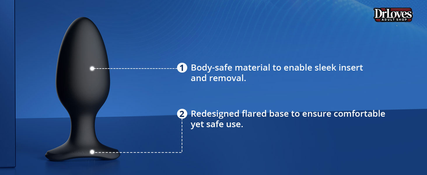 Máy Rung Hậu Môn Lovense Hush 2 App Điều Khiển Kích Thích Mạnh Mẽ