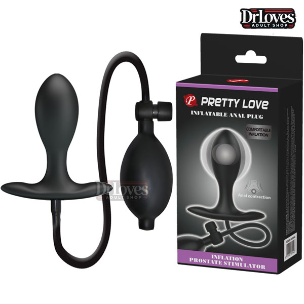 Dụng cụ kích thích hậu môn PrettyLove bơm hơi bi lắc tăng khoái cảm mạnh mẽ 