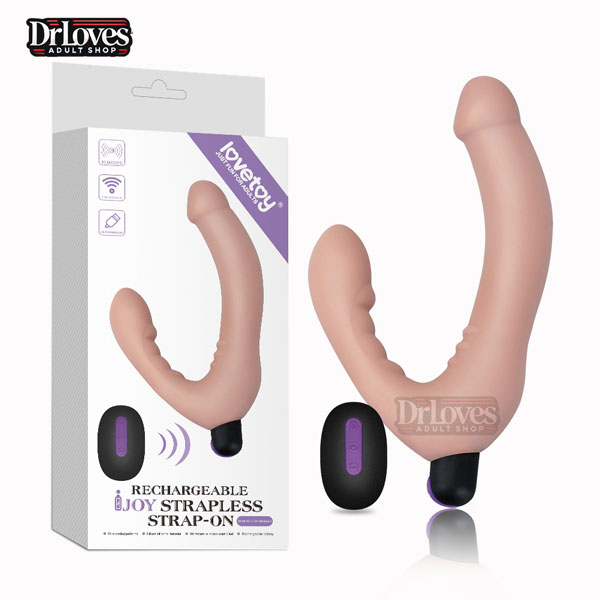 Dương vật giả 2 đầu Lovetoy Ljoy remote điều khiển pin sạc 