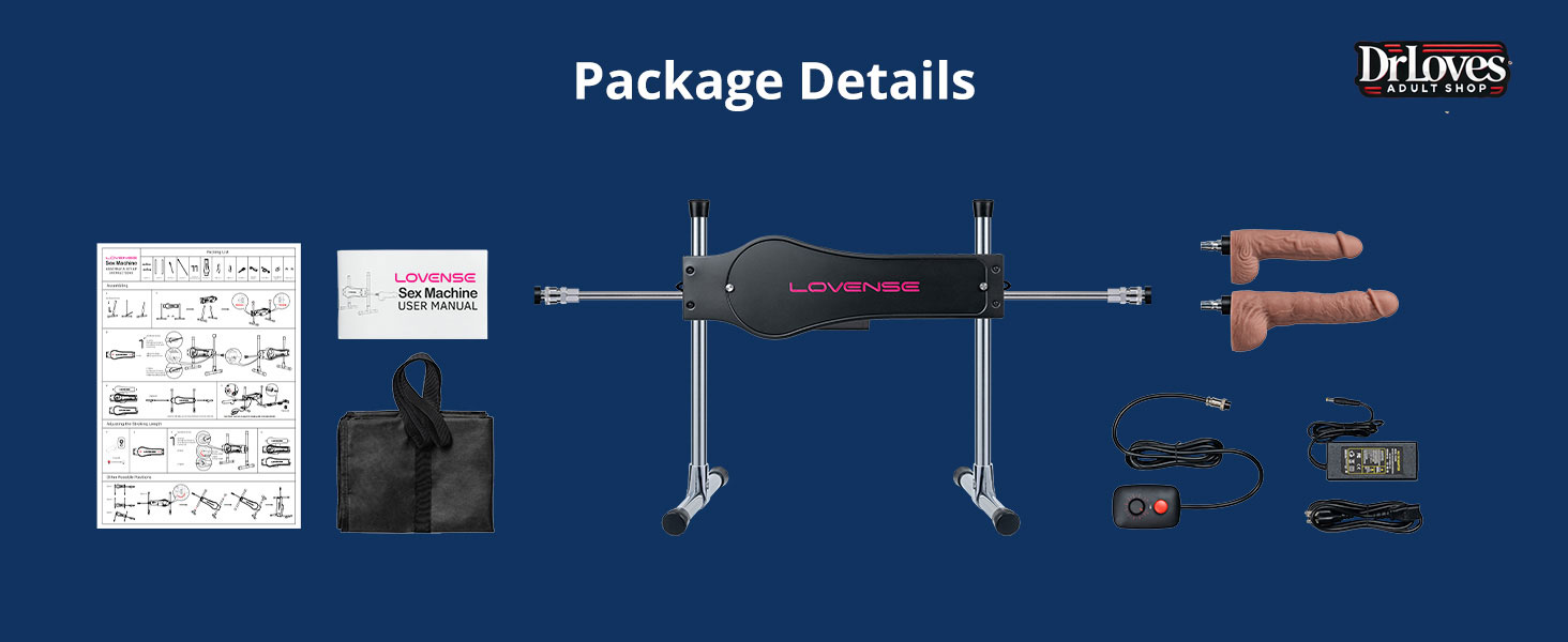 Súng Lovense Sex Machine 2 đầu điều khiển app đa chế độ rung