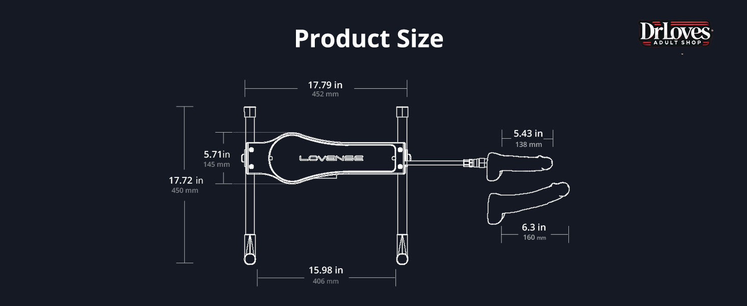 Súng Lovense Sex Machine 2 đầu điều khiển app đa chế độ rung