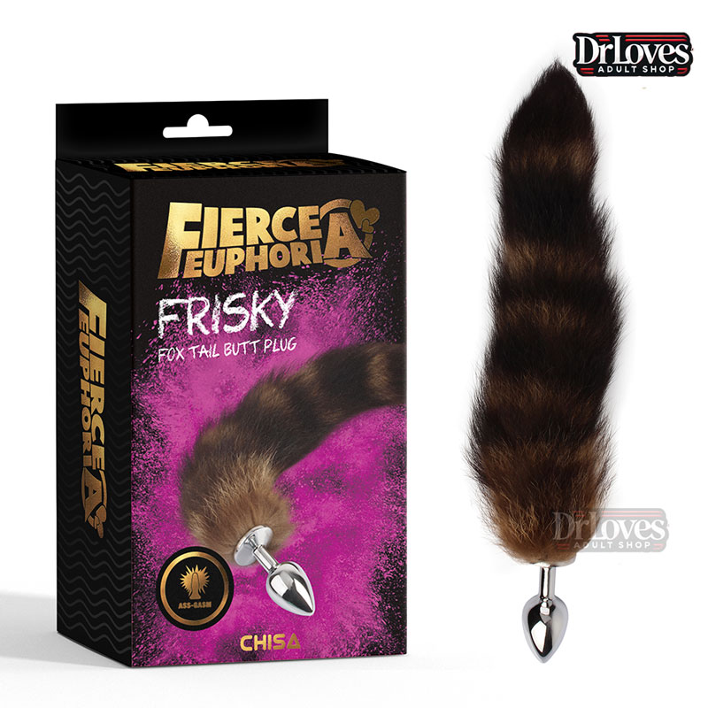 Phích Hậu Môn Inox Lông Mềm Fox Tail Kích Thích Đuôi Cáo 