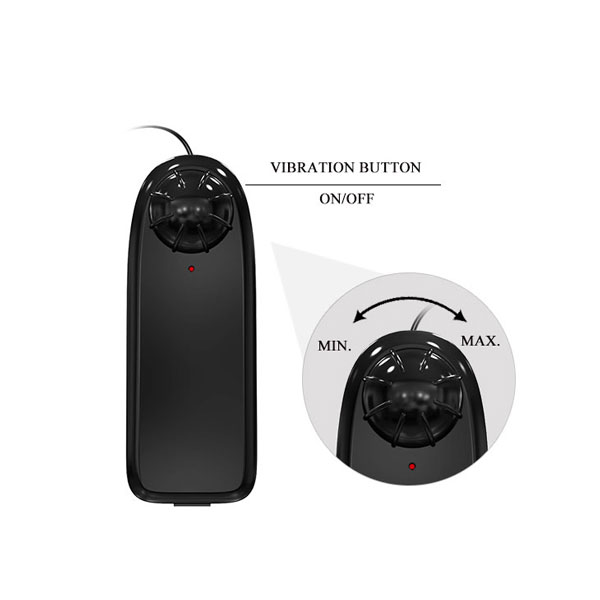 Dương vật giả Baile 2 đầu rung remote cho les chống tuột