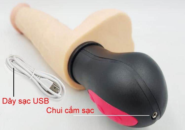 Dương Vật Giả Shesonicely Yes-100 Sạc Pin Phát Nhiệt Siêu Thật