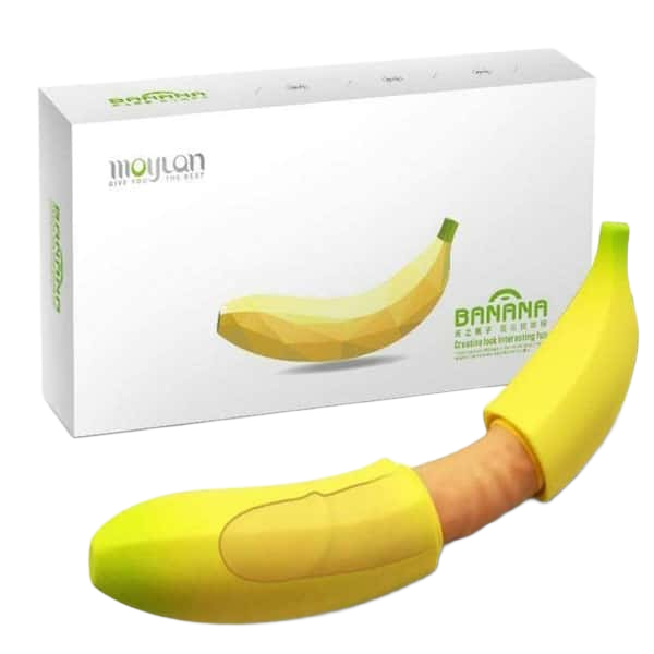 Dương vật giả Moylan ngụy trang trái chuối – rung nhiều chế độ