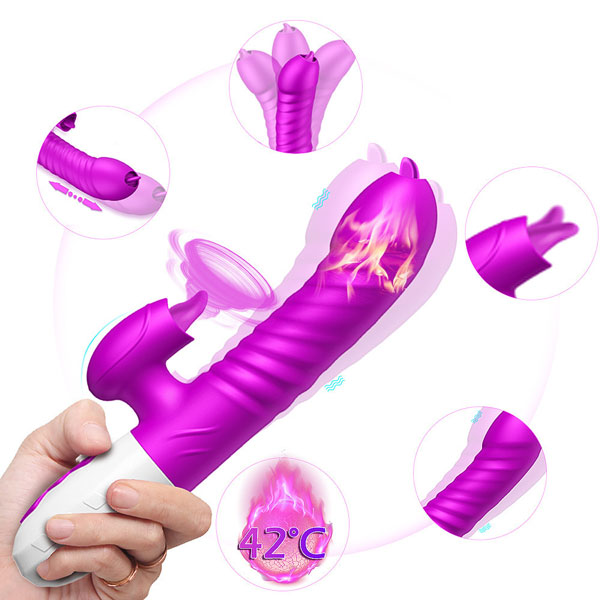 Dương Vật Giả Fox Rung Thụt Lưỡi Liếm 2 Đầu Siêu Thật Sướng