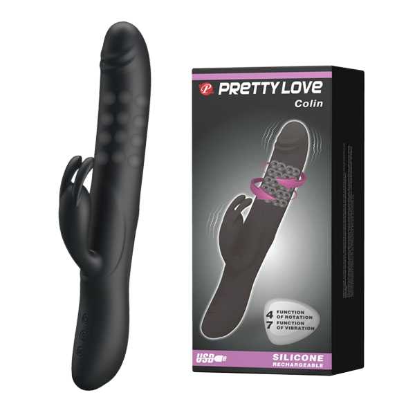 Dương Vật Giả PrettyLove Colin Cao Cấp Rung Xoay Đa Chế Độ