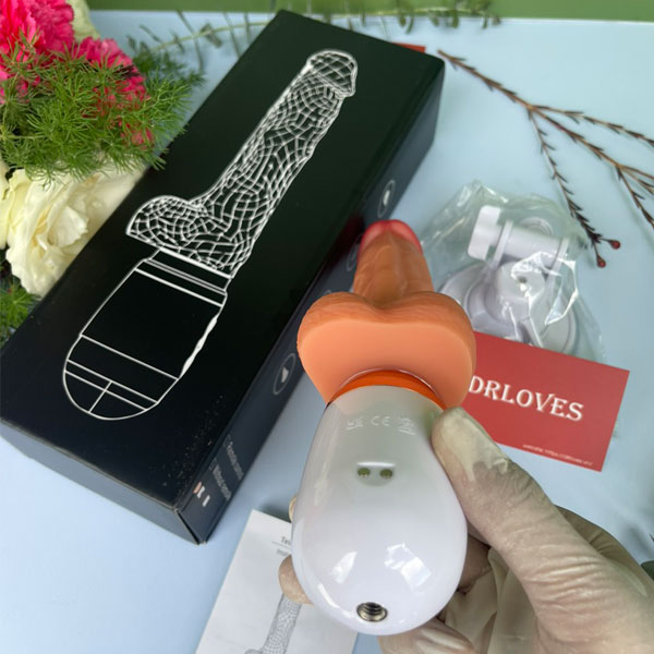 Dương Vật Giả 10 Chế Độ Rung Thụt Nhiệt Kích Thích Tự Sướng