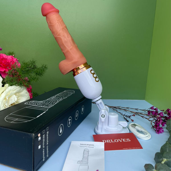 Dương Vật Giả 10 Chế Độ Rung Thụt Nhiệt Kích Thích Tự Sướng