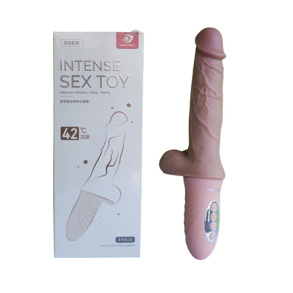 Dương Vật Giả YunMan INTENSE Rung Thụt Tỏa Nhiệt Cầm Tay