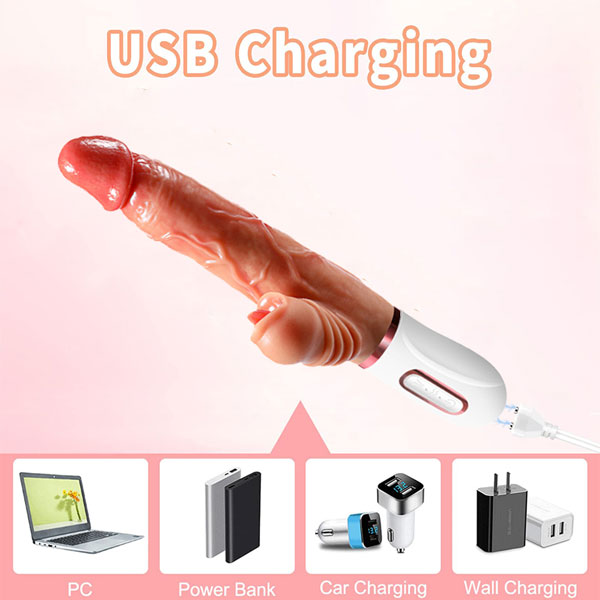 Dương Vật Giả Detonate Climax Rung Thụt Liếm Mềm Mại Tăng Khoái Cảm