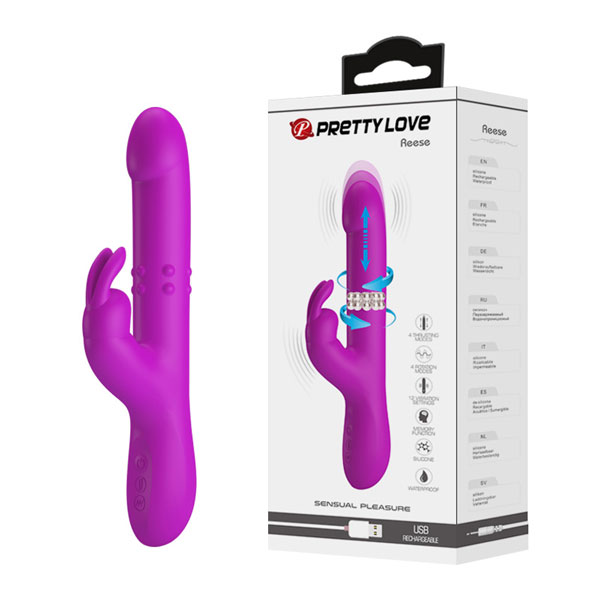 PrettyLove Reese Rotating Vibrator Adult Toy Hong Kong Luxury Design
