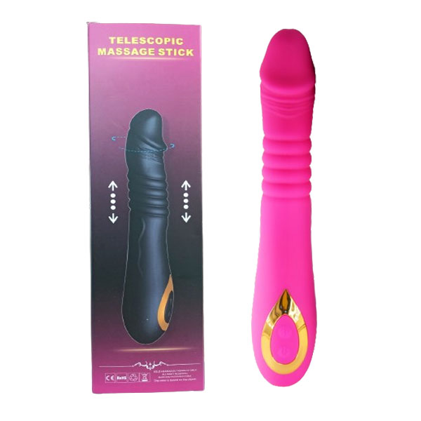 Máy rung âm đạo dương vật 18 chế độ rung thụt xoay chống nước cao cấp USB 