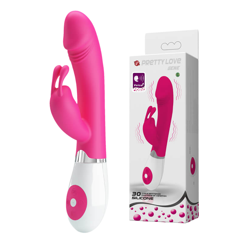 Dương Vật Giả PrettyLove Gene 30 Chế Độ Rung Cảm Biến Âm Thanh 