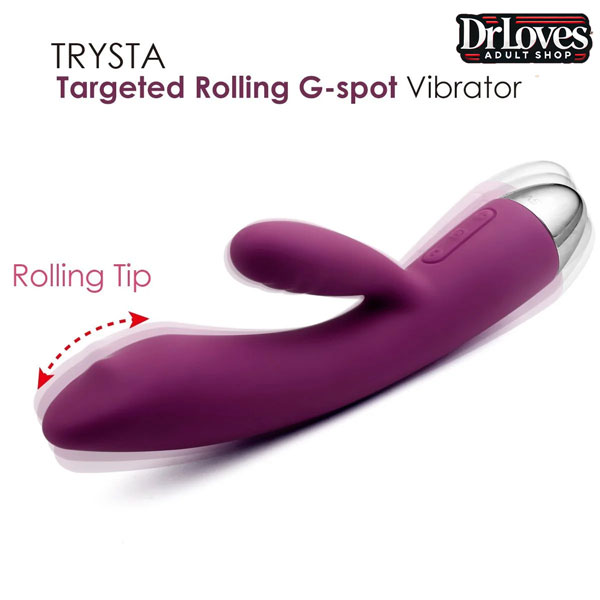 Premium Svakom Trysta Waterproof Dual Stimulation Vibrator