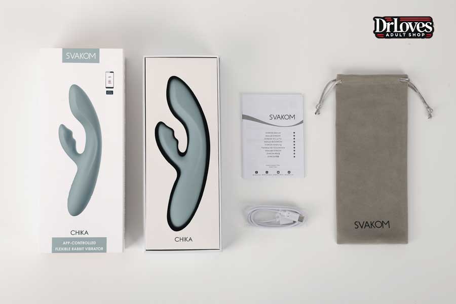 Máy Rung Svakom Chika Sưởi Ấm Rung Nhánh Đa Chế Độ